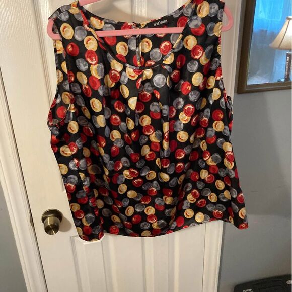 Le Suit Separates multicolor sleeveless top Size 3X - Picture 1 of 4